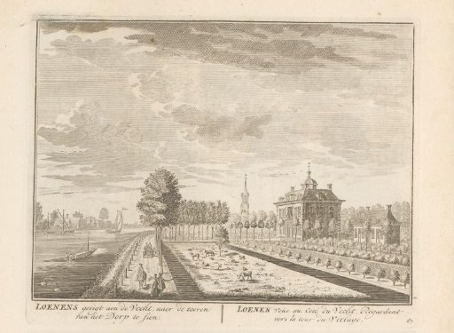 View of a Country Estate near Loenen aan de Vecht