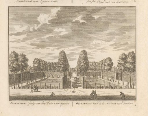 View of the Garden of the Country Estate Oostervecht