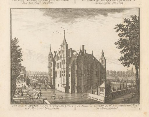 View of Zuylen Castle