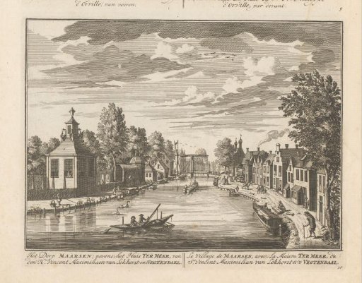 View of the Vecht through Maarssen