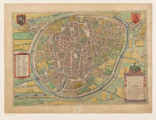 Map of Brussels