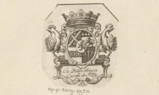 Ex libris of Caroli de Tilly