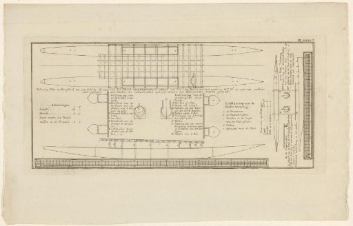 Cross-section of a prauw