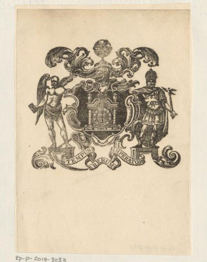 Ex libris of an unknown person