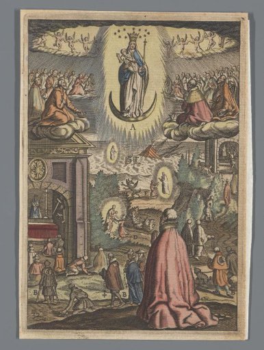 Appearance of Mary with Child on the crescent moon
