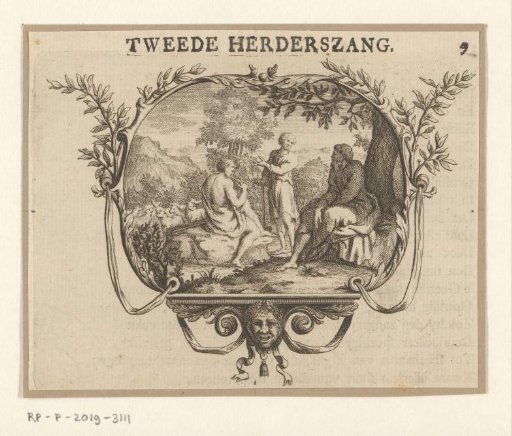 Vignette with a Singing Contest between Astacus, Idas, and Crotale