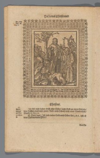 Christ instructs the apostles to renounce their wealth