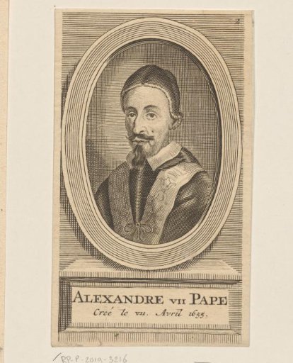 Portrait of Pope Alexander VII