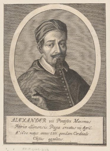 Portrait of Pope Alexander VII at the Age of 57