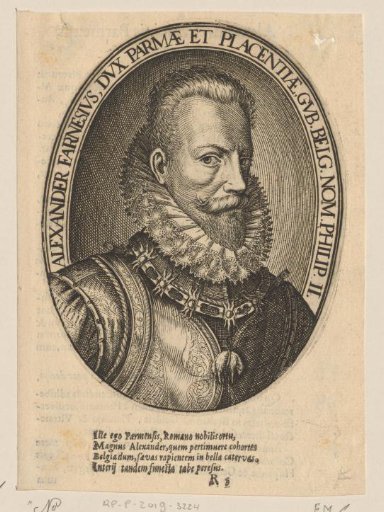 Portrait of Alexander Farnese