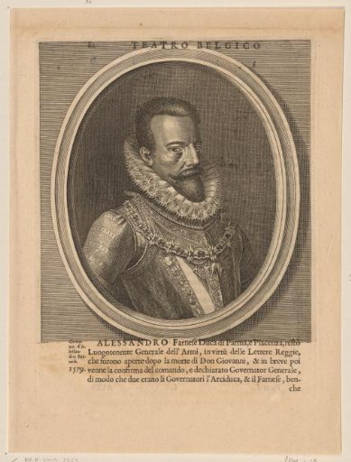 Portrait of Alexander Farnese