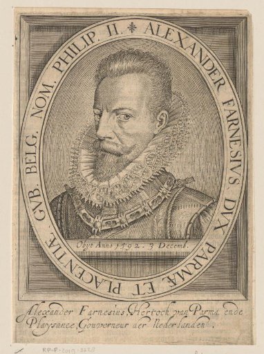 Portrait of Alexander Farnese