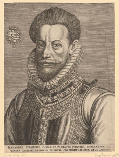 Portrait of Alexander Farnese