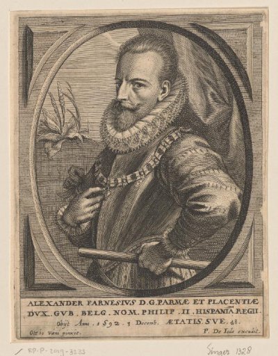 Portrait of Alexander Farnese