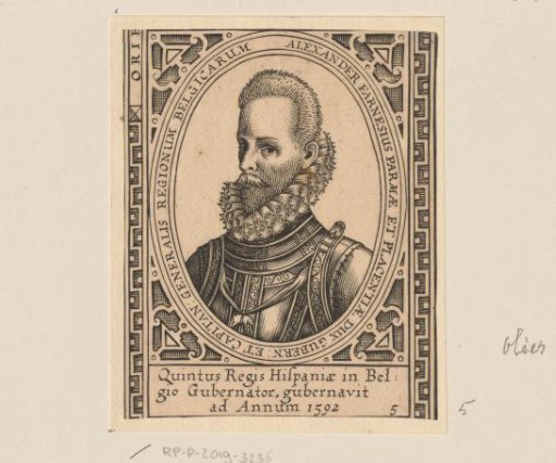 Portrait of Alexander Farnese