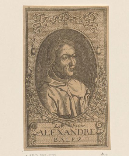 Portrait of Alexander Balas