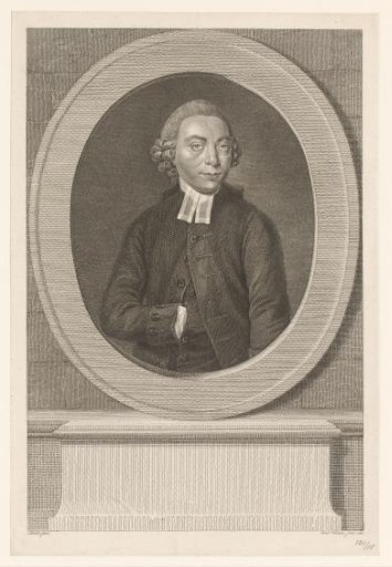 Portrait of the Amsterdam Preacher Esdras Heinrich Mützenbecher