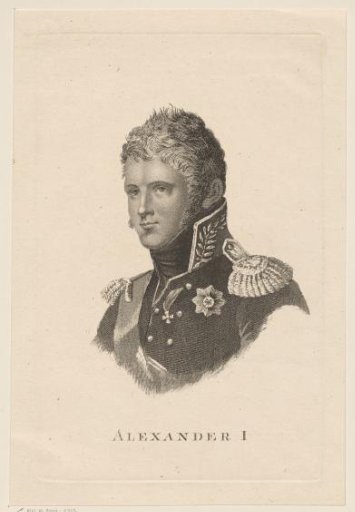 Portrait of Alexander I, Tsar of Russia