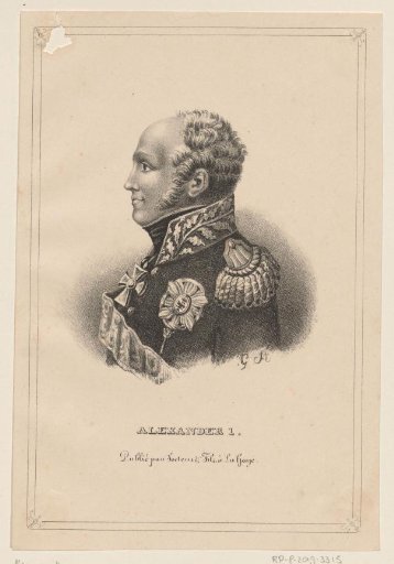 Portrait of Alexander I, Tsar of Russia
