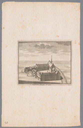 Aerial view of the Cellezustersklooster in Amsterdam