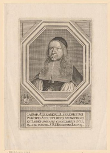 Portrait of Caspar Alexandri
