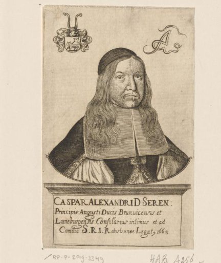 Portrait of Caspar Alexandri
