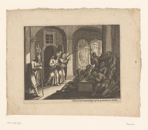 Peter Freed from Prison by an Angel