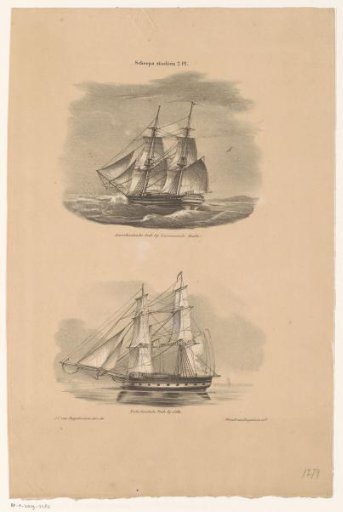 American and Dutch brig