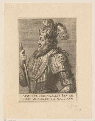 Portrait of Alfonso V, King of Portugal