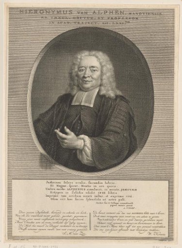 Portrait of Hieronymus Simons van Alphen at the Age of 71