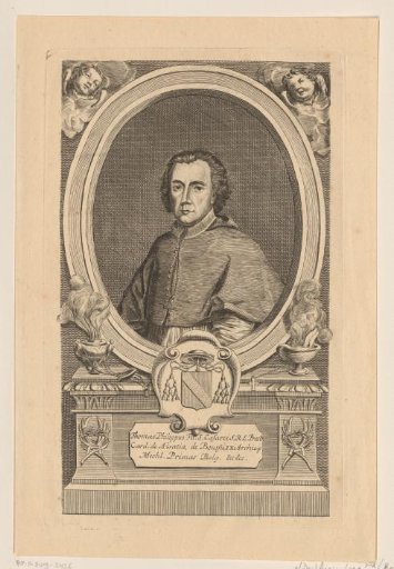 Portrait of Thomas Philippus d'Alsace-Boussu, Archbishop of Mechelen