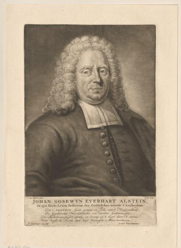 Portrait of Johan Gosewijn Eberhart Alstein