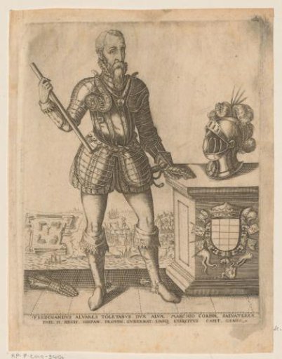 Portrait of Fernando Álvarez de Toledo, Duke of Alba