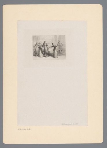 Interior with an elegant company