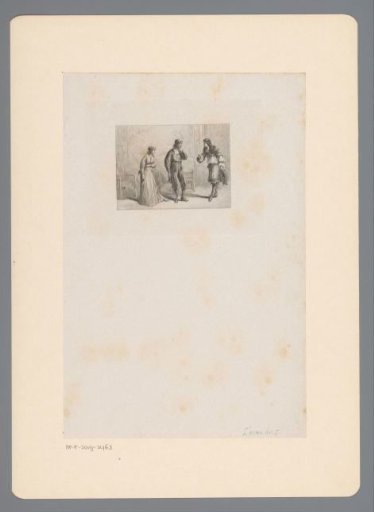 Harpagon in conversation with Valère