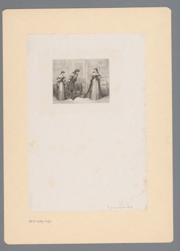 Clitandre bows before Armande