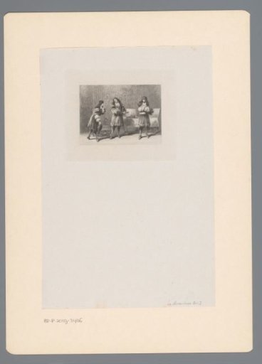 Oronte, Alceste, and Philinte