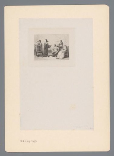 Sganarelle as a Doctor with Lucinde