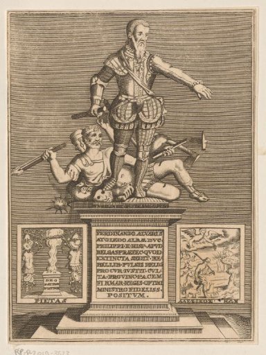 Statue of Fernando Álvarez de Toledo, Duke of Alva, 1571