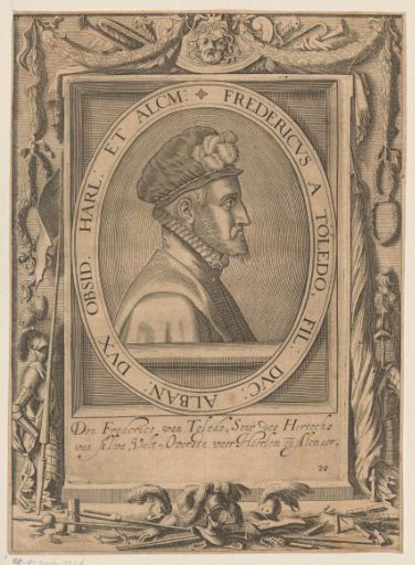 Portrait of Fadrique Álvarez de Toledo, Duke of Alva
