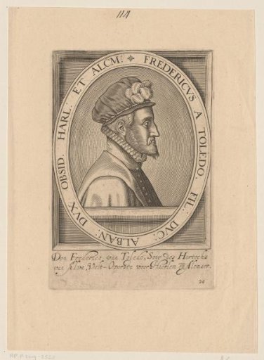 Portrait of Fadrique Álvarez de Toledo, Duke of Alba
