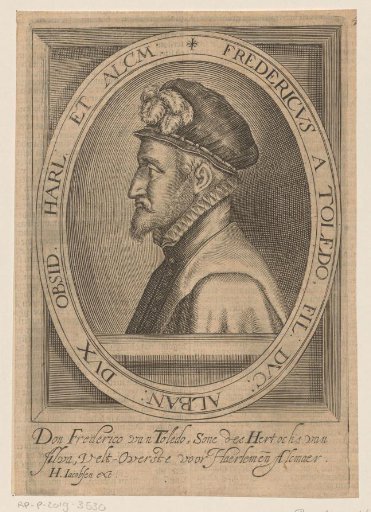 Portrait of Fadrique Álvarez de Toledo, Duke of Alba