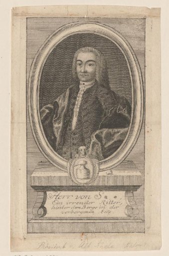 Portrait of an Unknown Man, Designated as Herr von S**