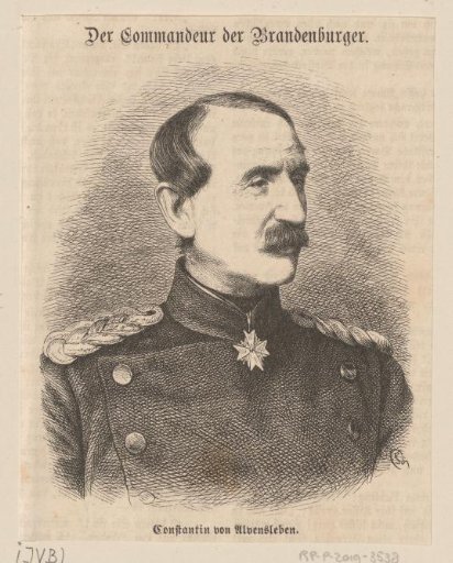 Portrait of Constantin von Alvensleben