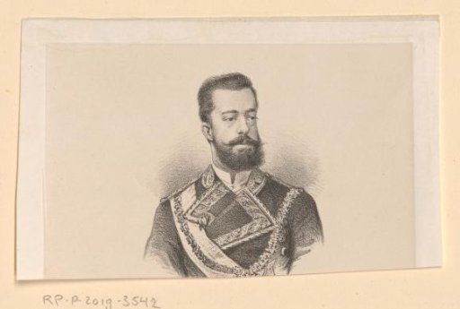 Portrait of Amadeus I, King of Spain