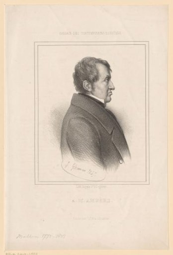 Portrait of André-Marie Ampère