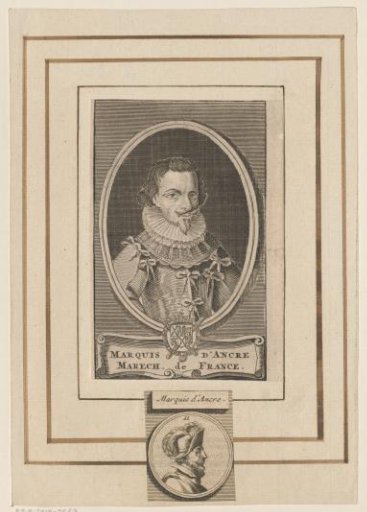 Portrait of Concino Concini, Marquis of Ancre