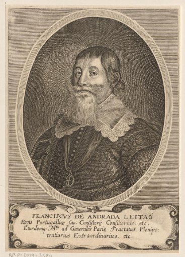 Portrait of Franciscus de Andrada Leitao