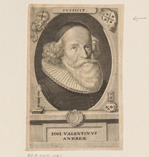 Portrait of Johann Valentin Andreae