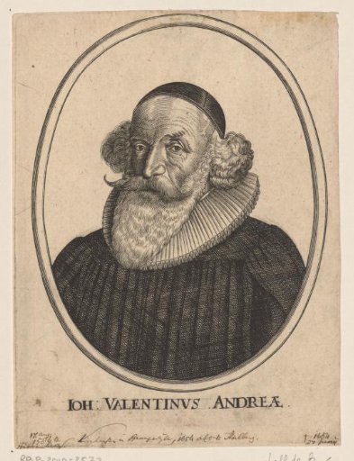 Portrait of Johann Valentin Andreae